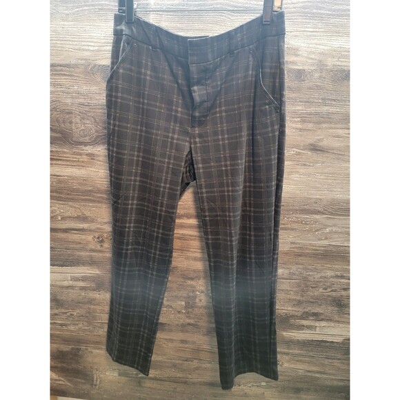 Democracy Pants - Democracy Size 12 Pants Absolution  Jegging Academia Plaid Goth